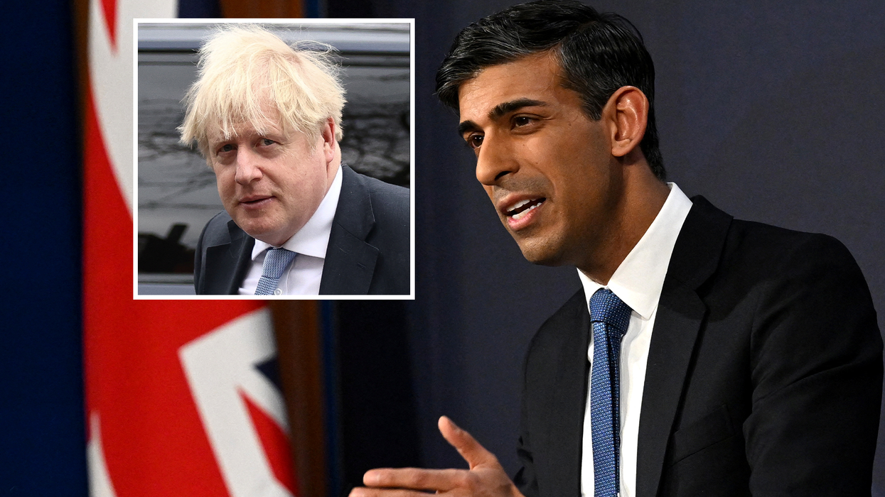 Boris Johnson and Rishi Sunak