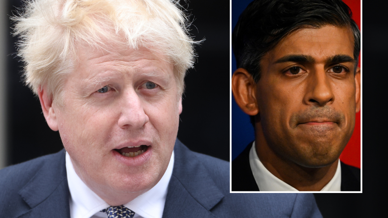 Boris Johnson and Rishi Sunak