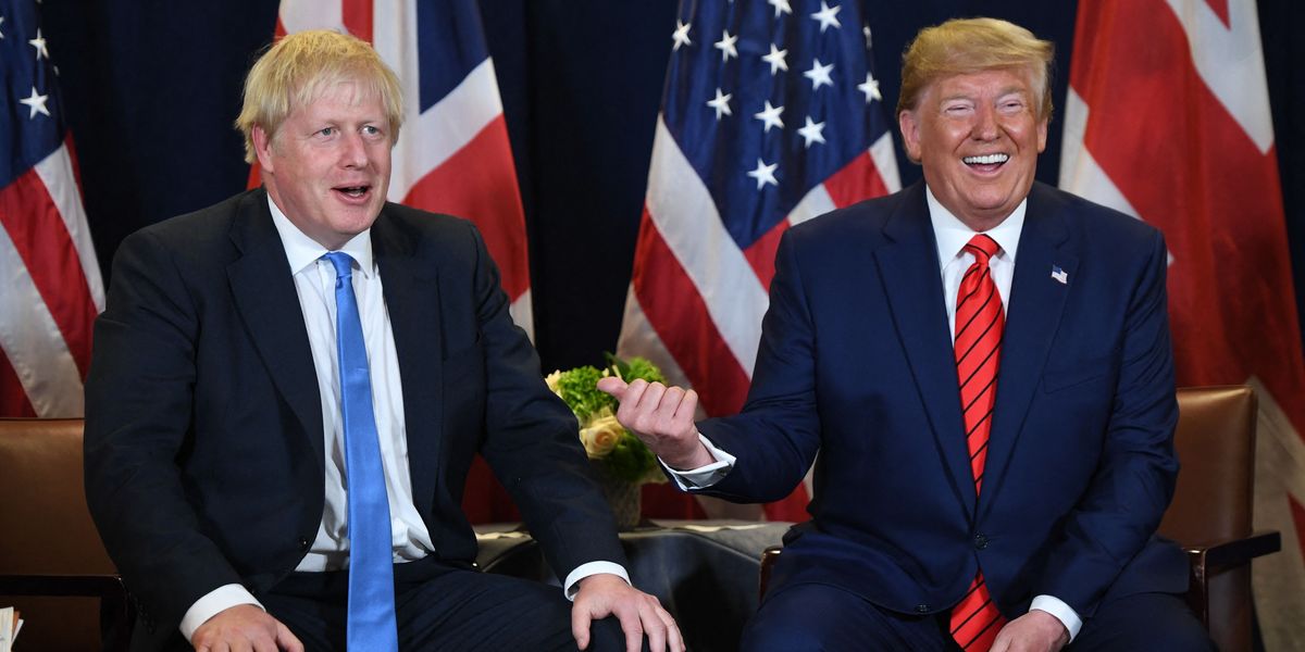 NextImg:'Calm down folks!' Boris backs Trump's re-election bid as 'global wokerati trembles violently' at ex-President's return