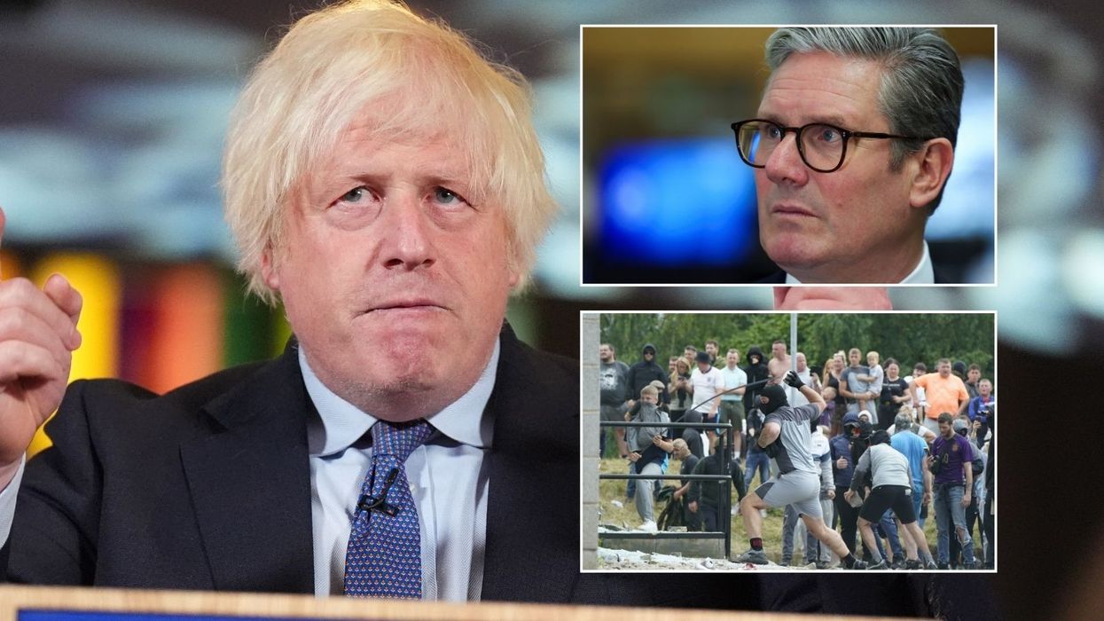 Boris Johnson lets rip at Sir Keir Starmer's 'deaf' response to UK's migration concerns - 'No excuses!'