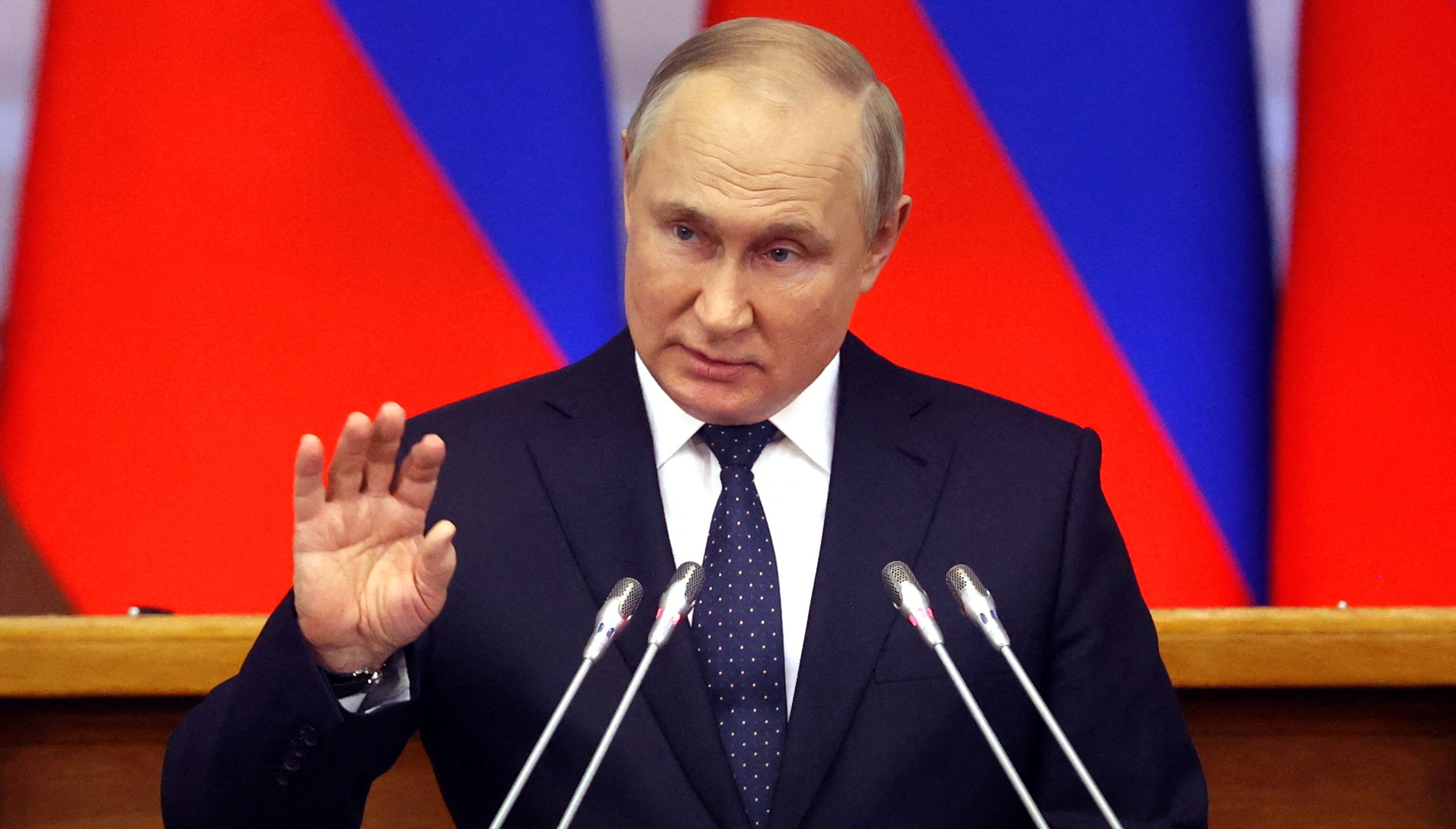 Boris Johnson described Putin as 'the perfect example of toxic masculinity'