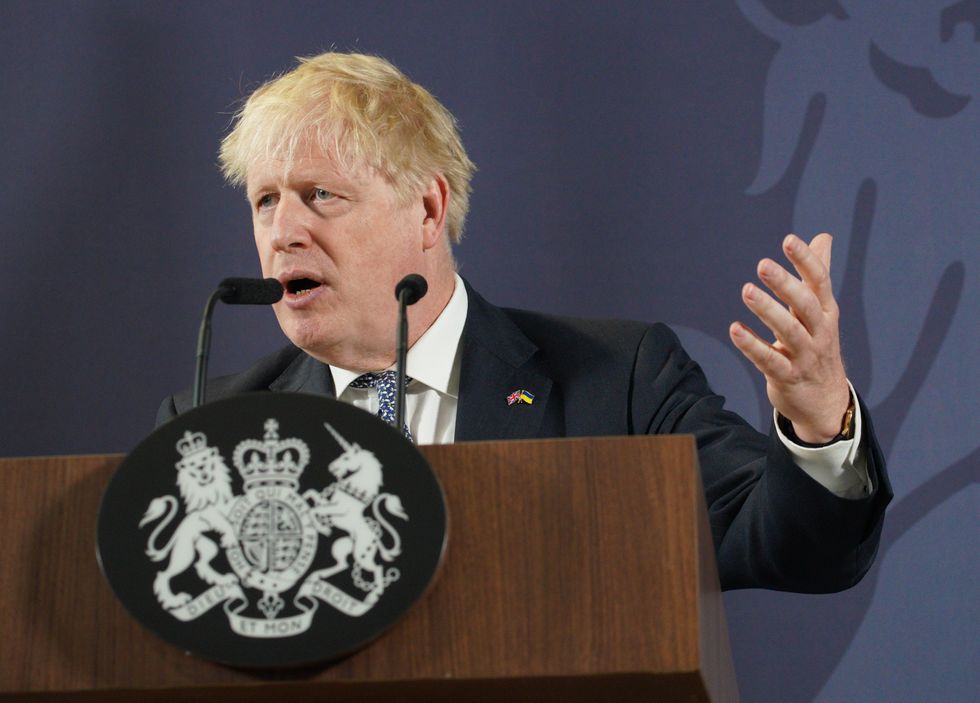 Boris Johnson has faced last minute opposition to the flight.