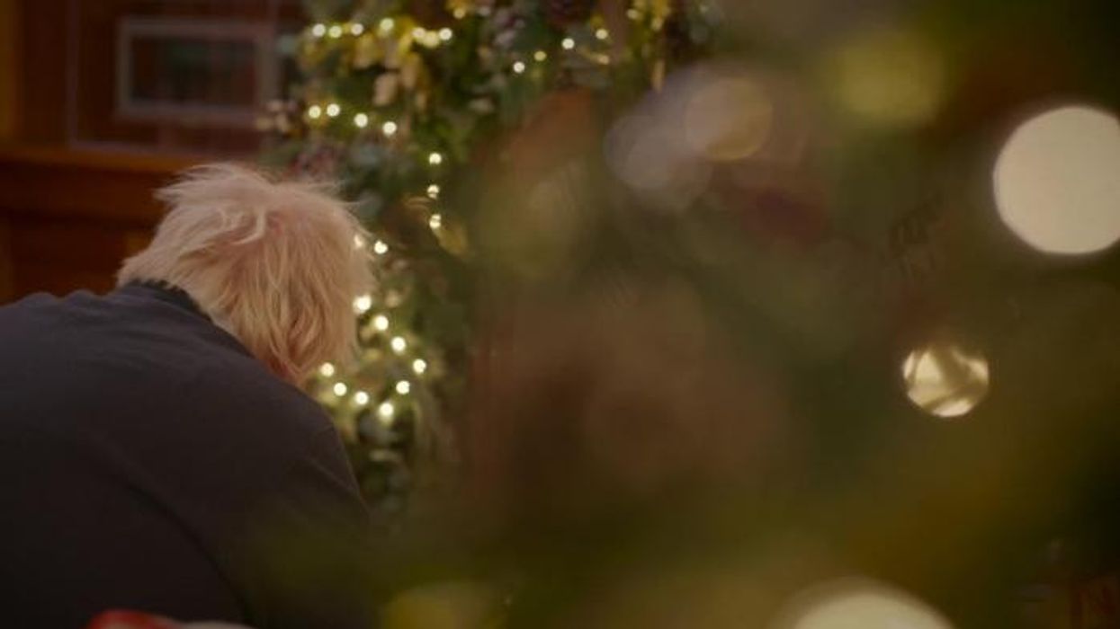 Boris Johnson puts Jeremy Clarkson on the 'naughty list' and mocks Laura Kuenssberg in Christmas advert