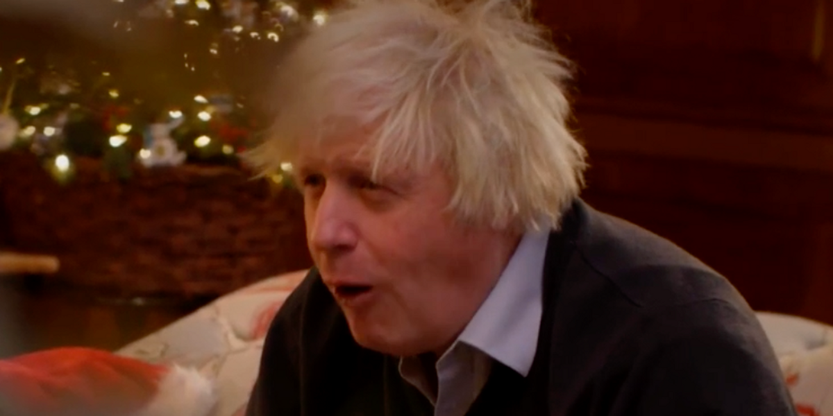 NextImg:Boris Johnson puts Jeremy Clarkson on the 'naughty list' and mocks Emily Maitlis in Christmas advert