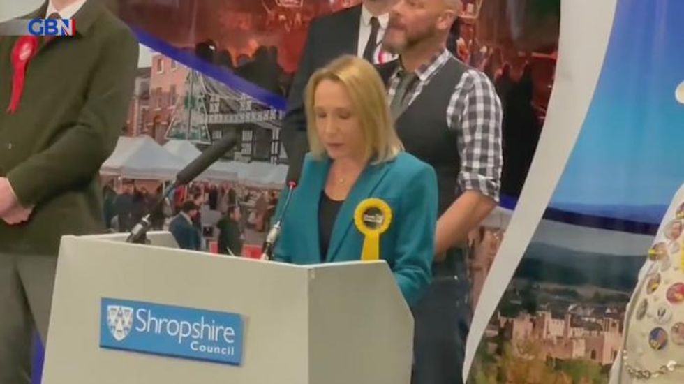 North Shropshire: Helen Morgan tells Boris Johnson the Conservative party is 'over' and 'run on lies and bluster'