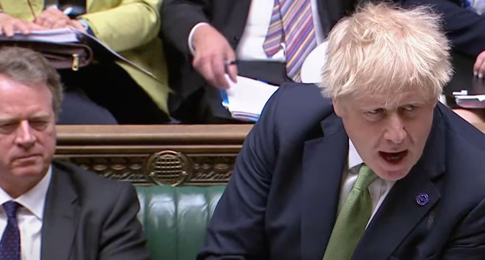 Boris Johnson remained defiant