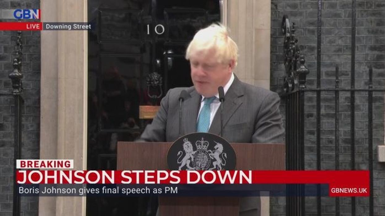 Boris Johnson resignation