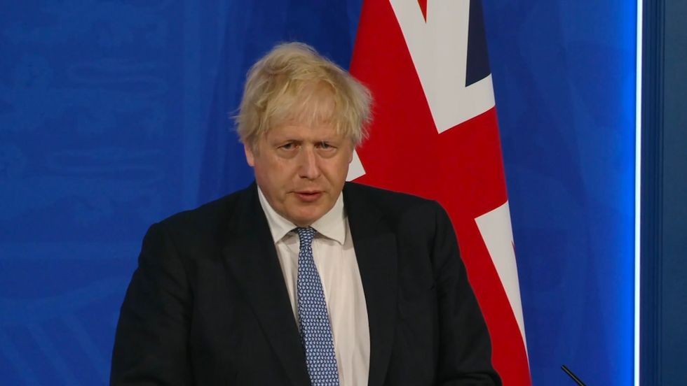 Boris Johnson responds to GB News Political Correspondent Tom Harwood.