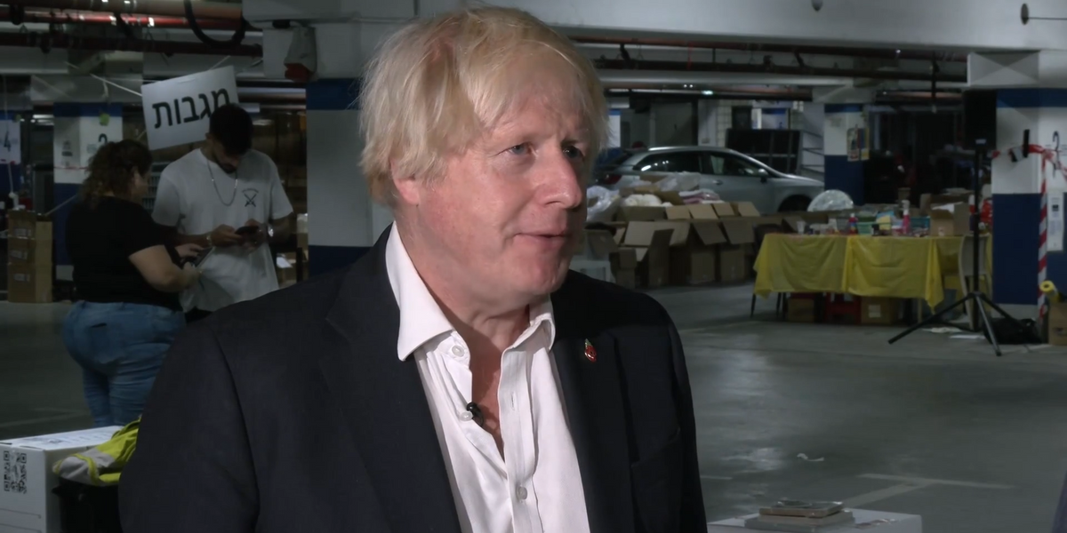NextImg:Boris Johnson says ‘antisemitic’ march on Armistice Day is ‘obscene’
