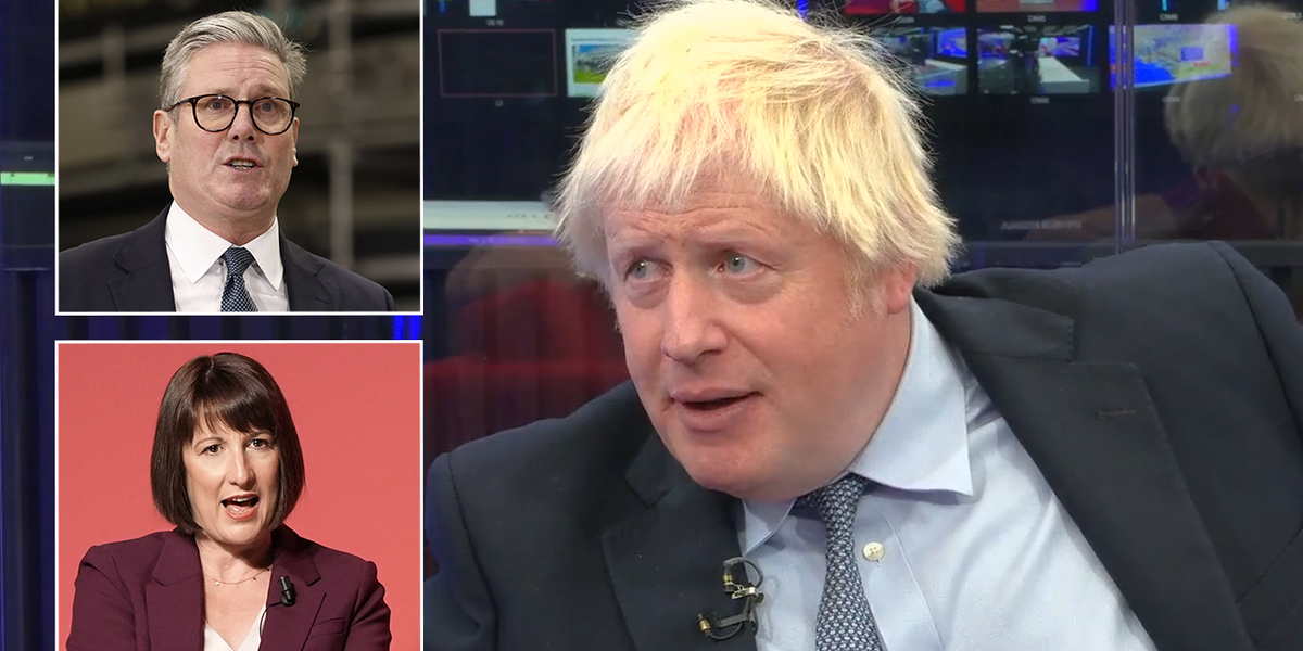 NextImg:Boris Johnson accuses Keir Starmer and Rachel Reeves of Brexit betrayal as Labour eye closer EU ties