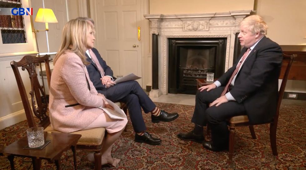 Boris Johnson spoke exclusively to GB News - you watch the interview in full tomorrow.