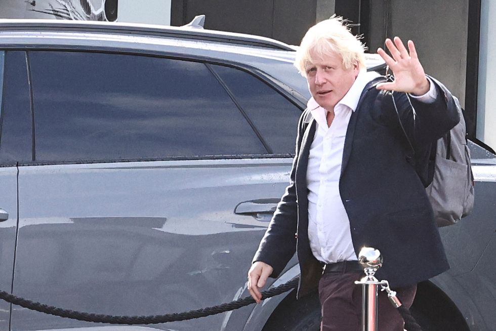 Boris Johnson was reportedly considering a second run for the role of Prime Minister.