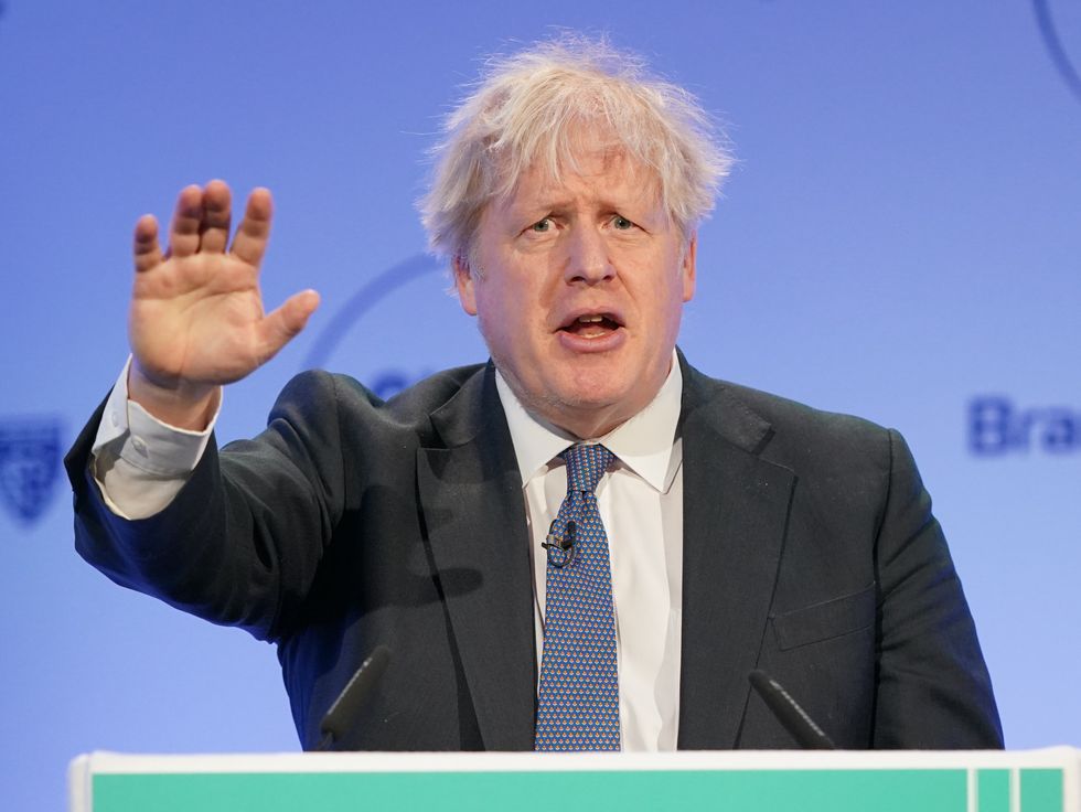 Boris Johnson who is resigning as an MP after accusing a Commons investigation into whether he misled Parliament over partygate of attempting to "drive me out"