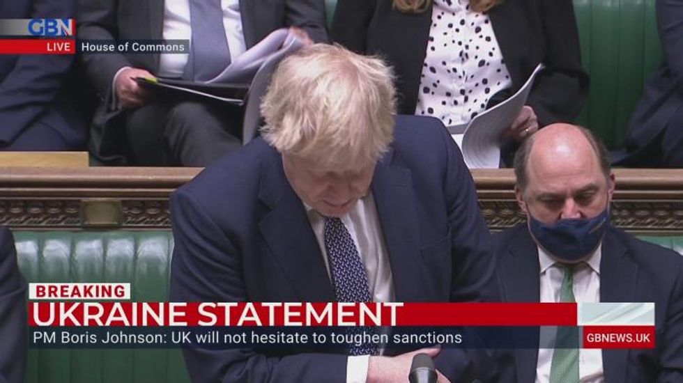 British Army ready to 'lead' fight against Russia if invasion of Ukraine goes ahead, PM warns Putin