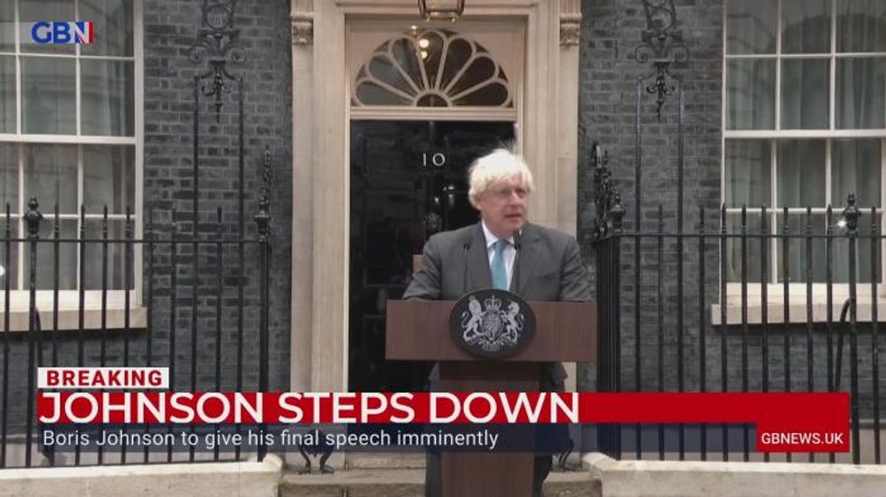 Boris Johnson says 'this is it, folks' as he 'passes torch' in final speech as Prime Minister