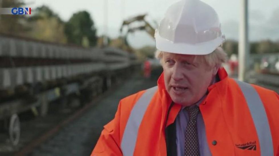 Boris Johnson may U-turn on scaled-back rail plan, George Osborne predicts