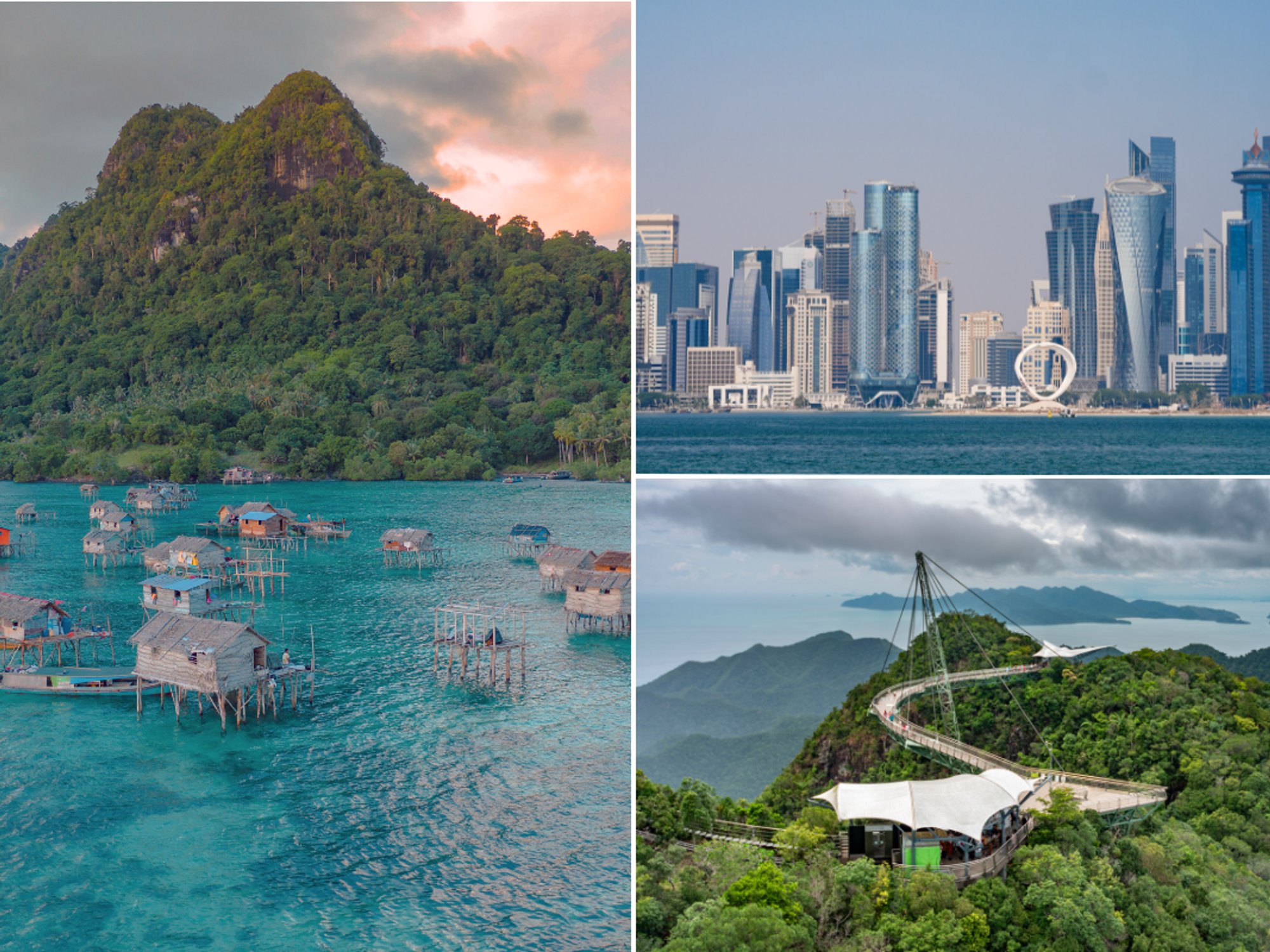 Borneo / Langkawi / Doha