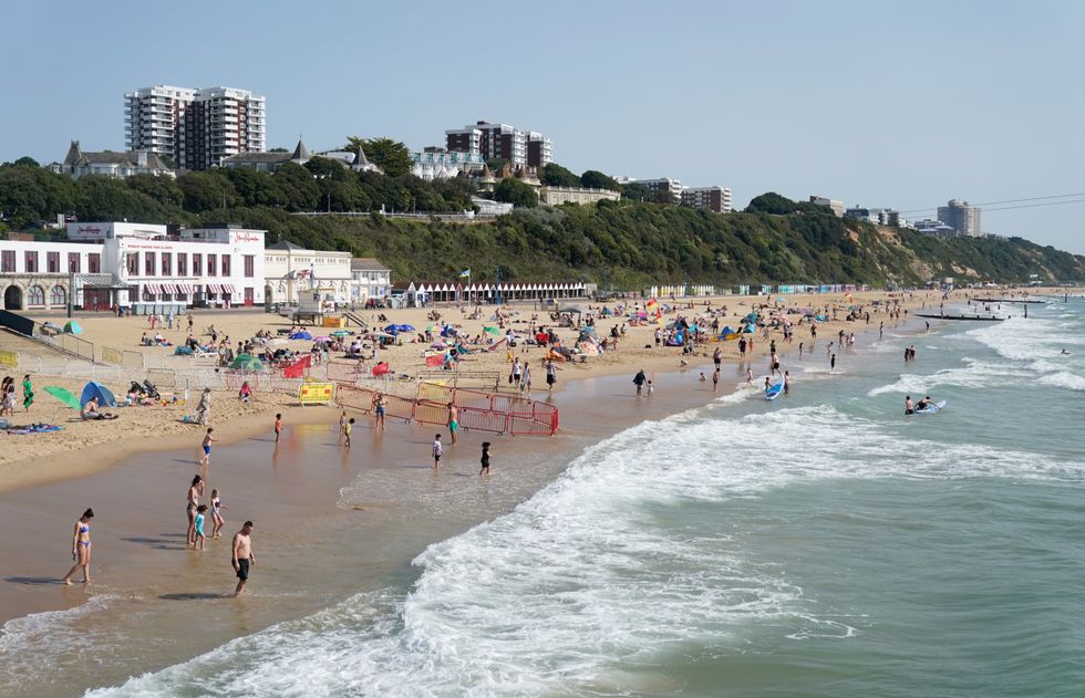 Bournemouth beach