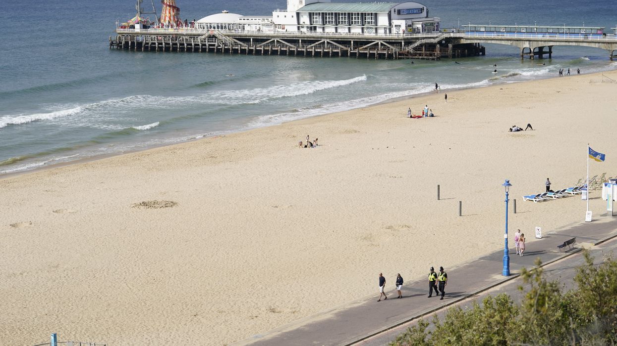 Bournemouth beach