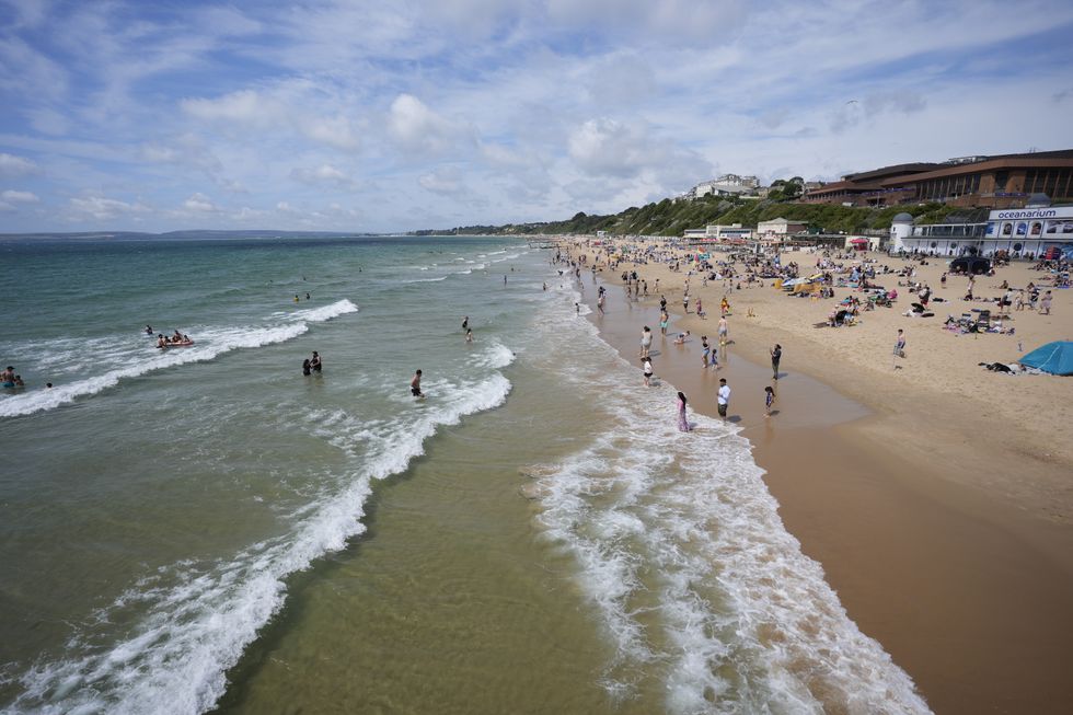 Bournemouth beach