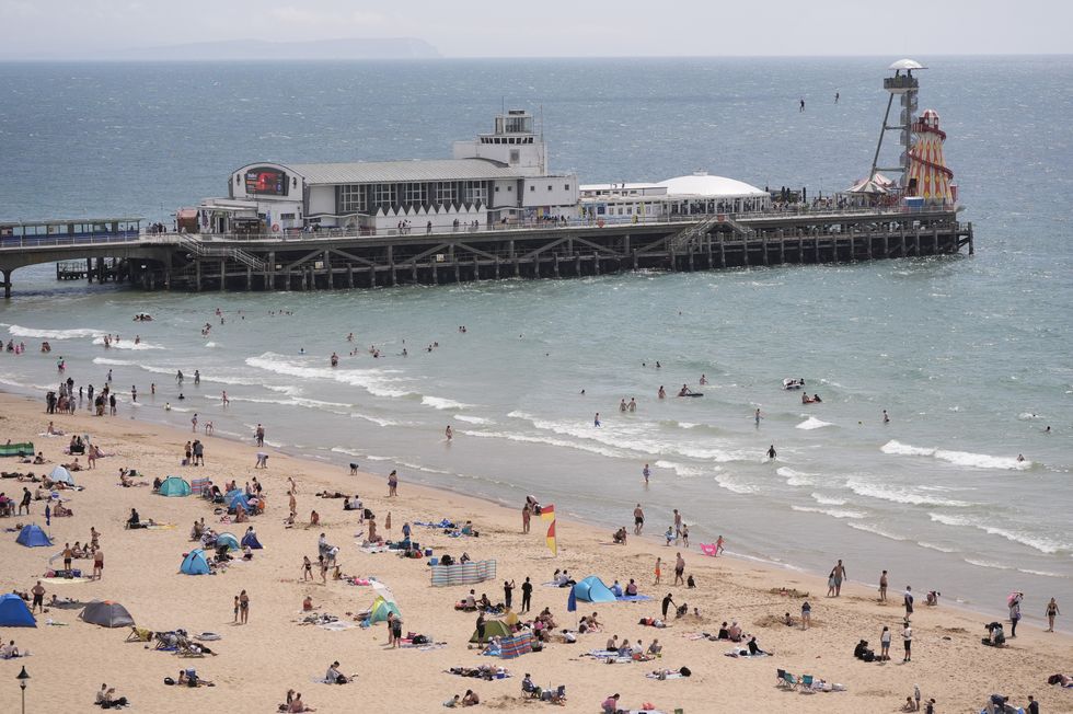 Bournemouth beach