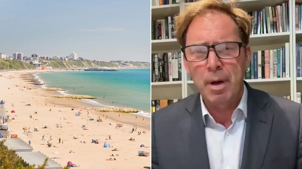 Bournemouth seafront, Tobias Ellwood