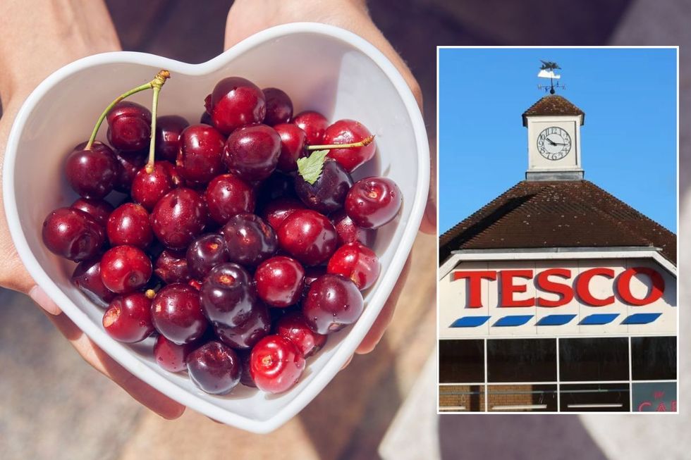 Bowl of cherries / Tesco store