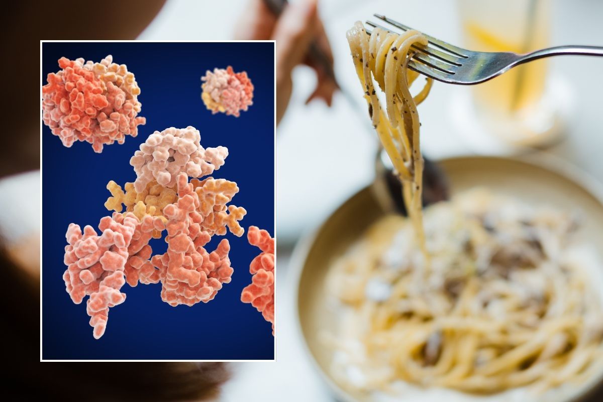 BOWL OF PASTA AND INSULIN