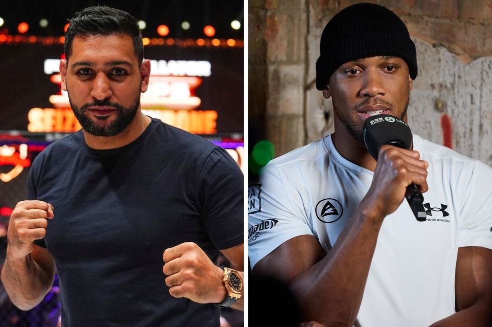 Boxing Amir Khan Anthony Joshua