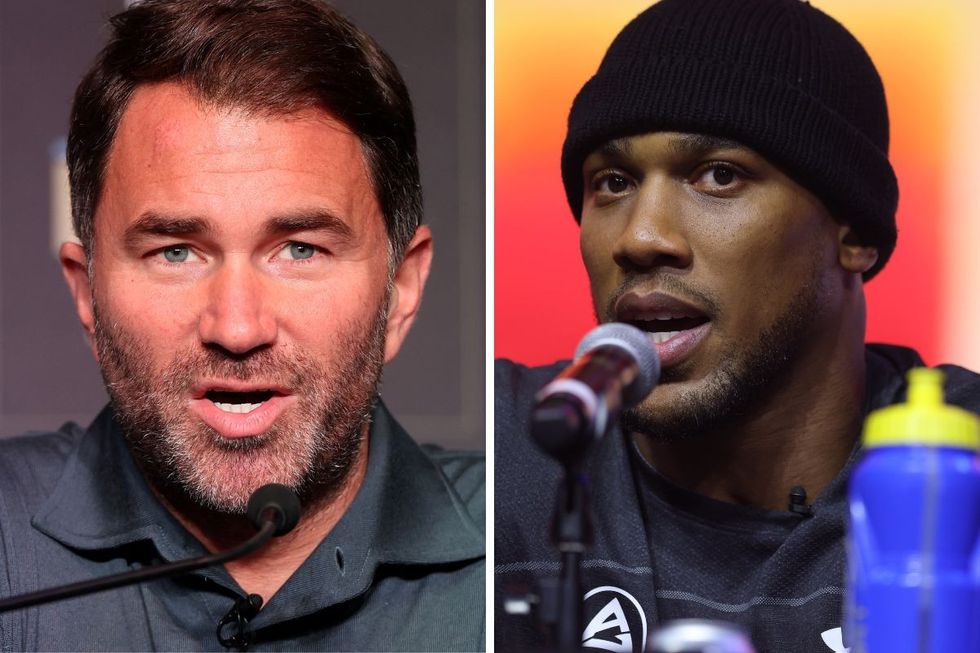 Boxing Eddie Hearn Anthony Joshua