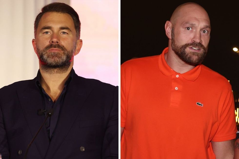 Boxing Eddie Hearn Tyson Fury