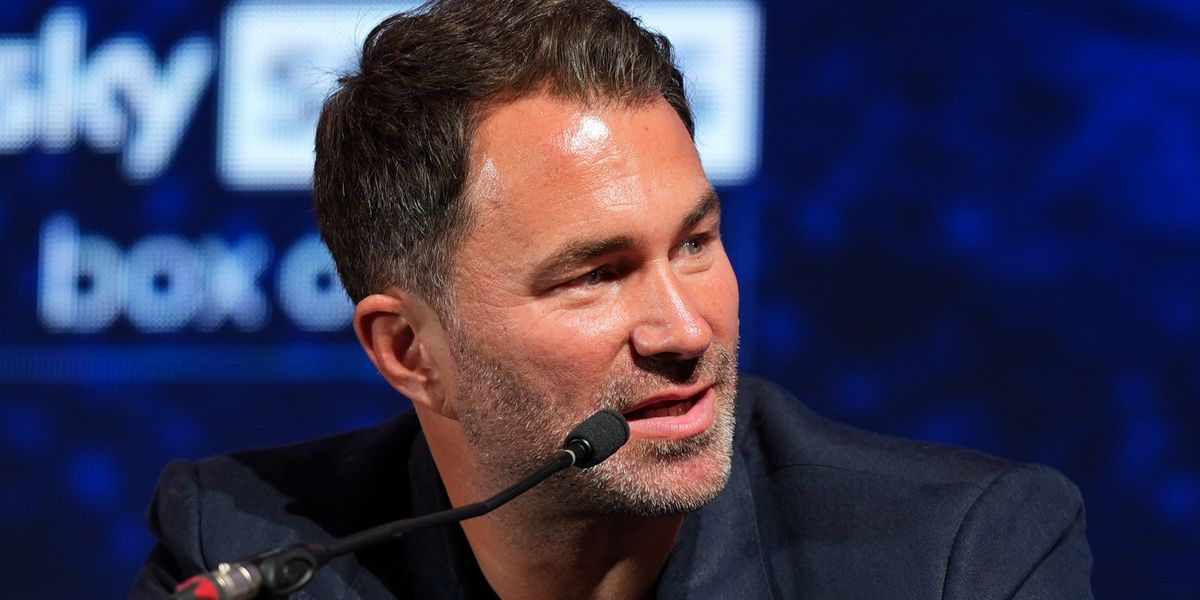 NextImg:Eddie Hearn brands Mike Tyson and Jake Paul fight 'a freak show' as boxing promoter fires 'travesty' warning