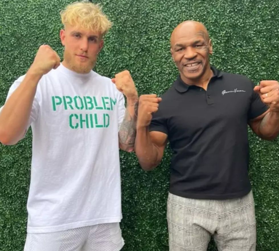 Boxing Jake Paul Mike Tyson