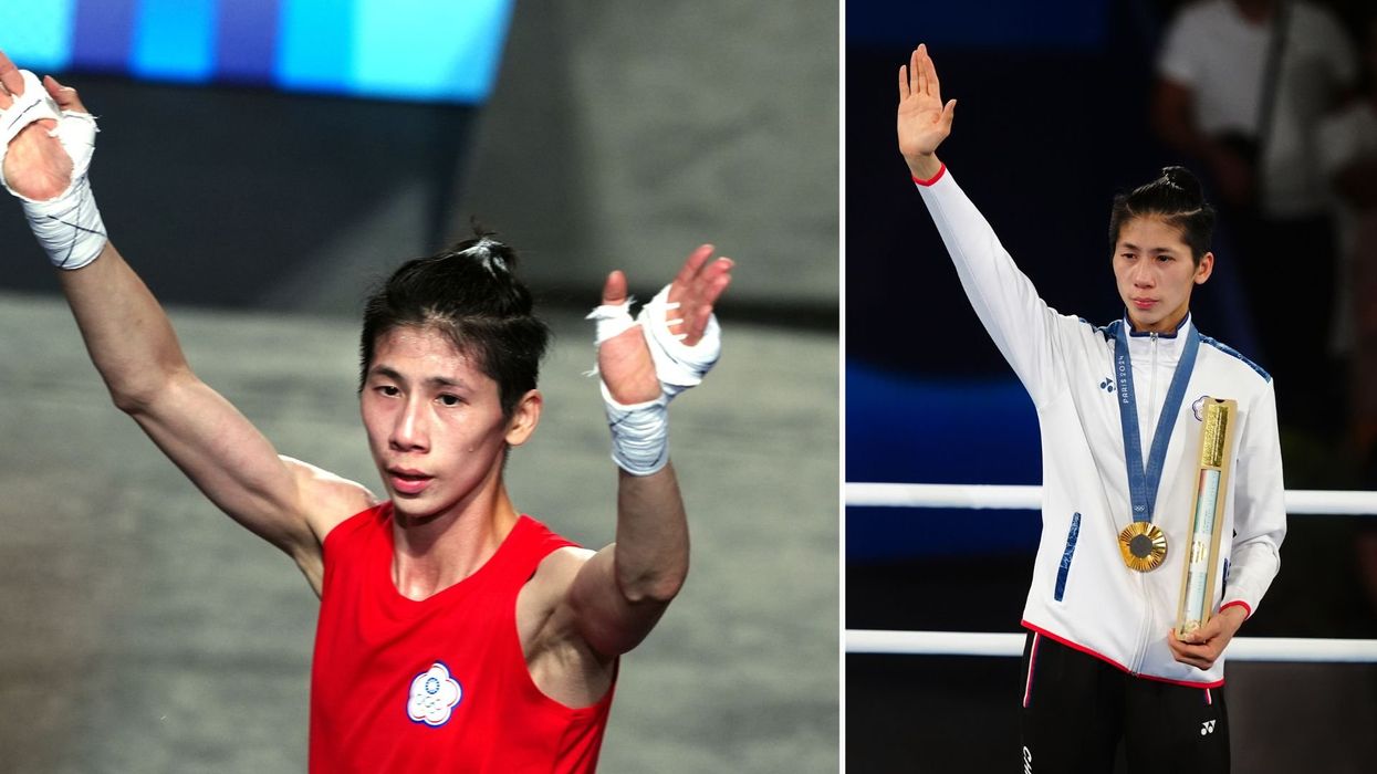 Olympic gender-row boxer who failed sex test knocks out female opponent in 94 seconds to see match abandoned