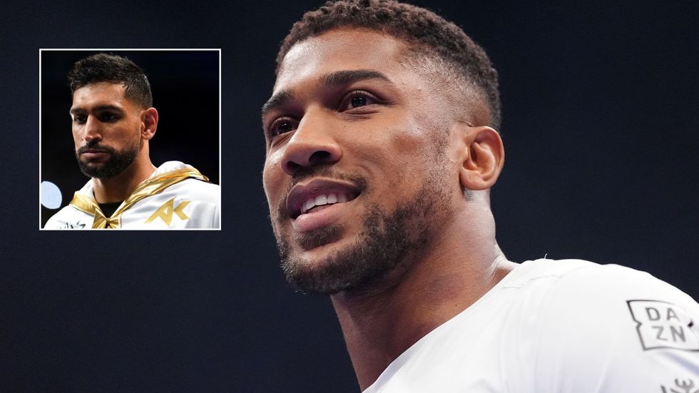 Boxing news Anthony Joshua Amir Khan