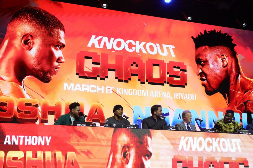 Boxing news Anthony Joshua Francis Ngannou