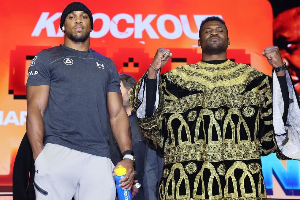 Boxing news Anthony Joshua Francis Ngannou