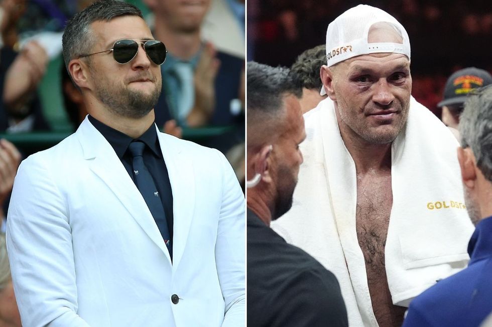 Boxing news Carl Froch Tyson Fury