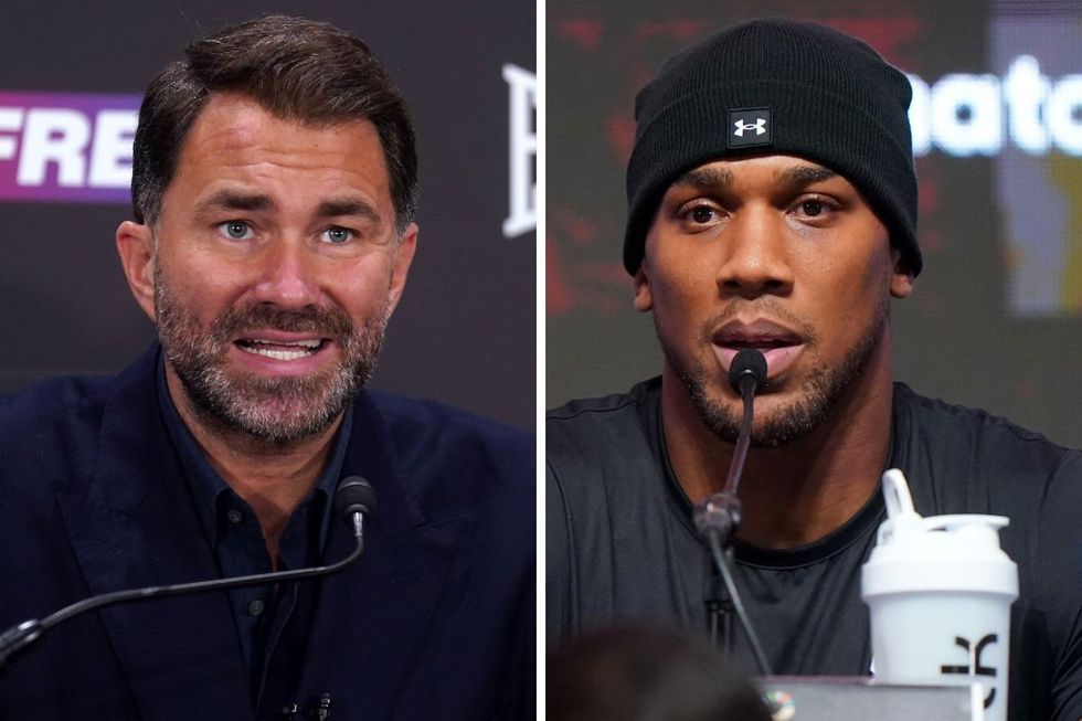 Boxing news Eddie Hearn Anthony Joshua