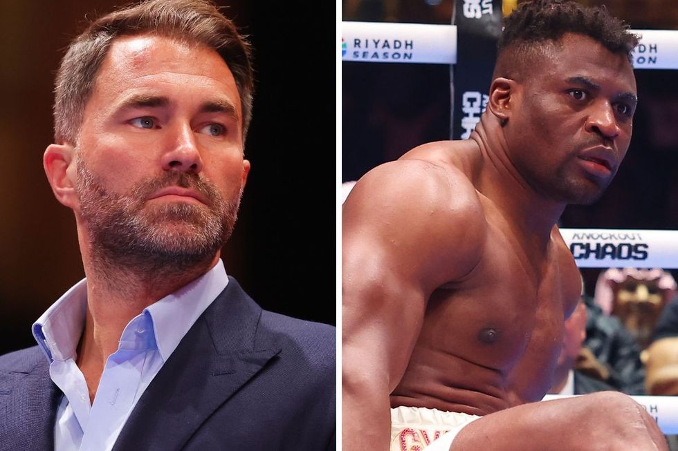 Boxing news Eddie Hearn Francis Ngannou