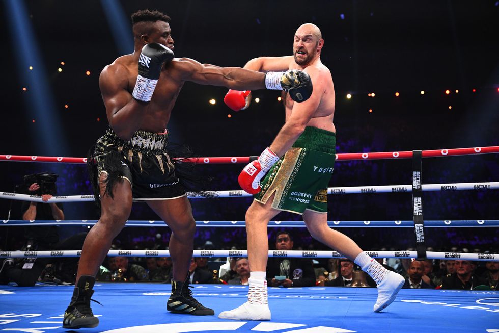 Boxing news Francis Ngannou Tyson Fury
