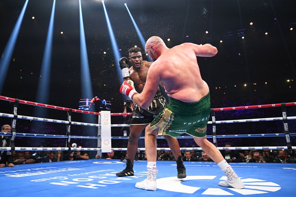 Boxing news Francis Ngannou Tyson Fury