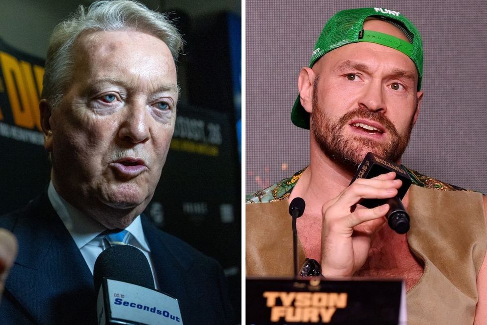 Boxing news Frank Warren Tyson Fury