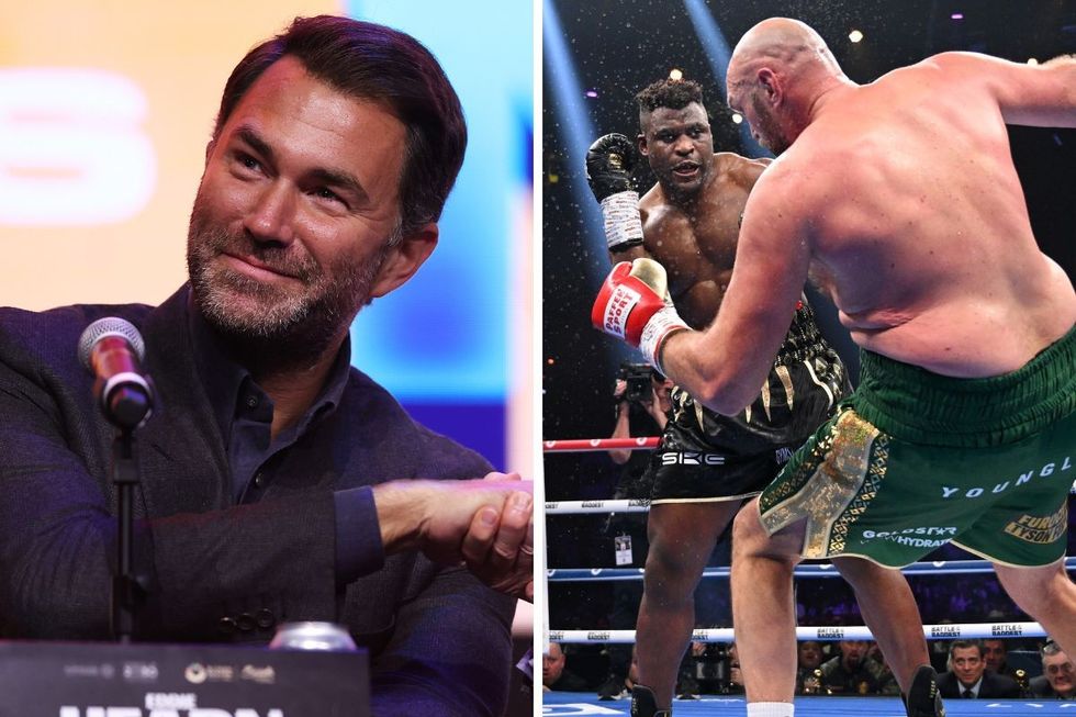 Boxing news Hearn Fury Ngannou