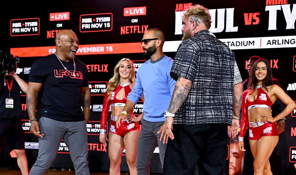 Mike tyson jake paul the fight