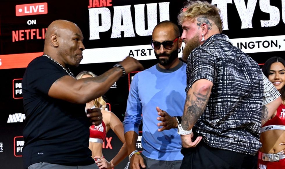 Mike tyson and jake paul 2024