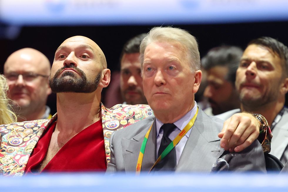 Boxing news Tyson Fury Frank Warren