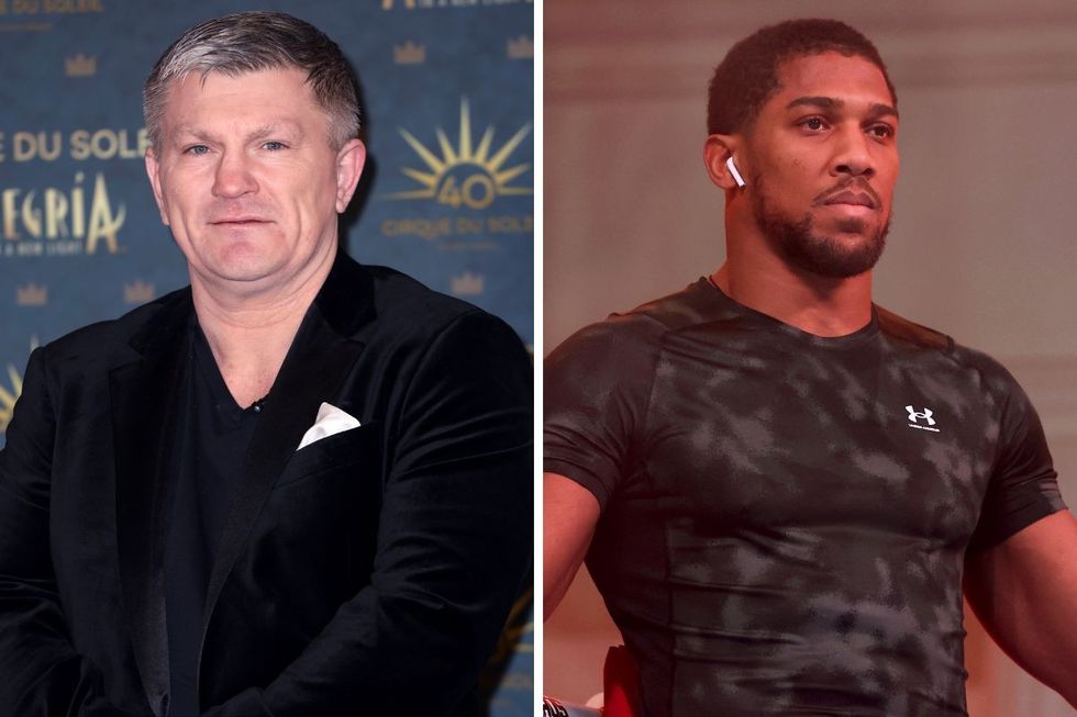 Boxing Ricky Hatton Anthony Joshua