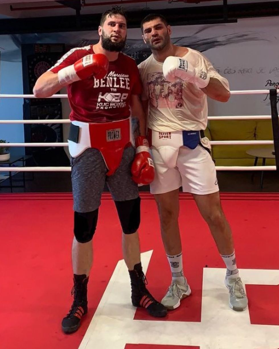 Boxing Sanel Hasanovic