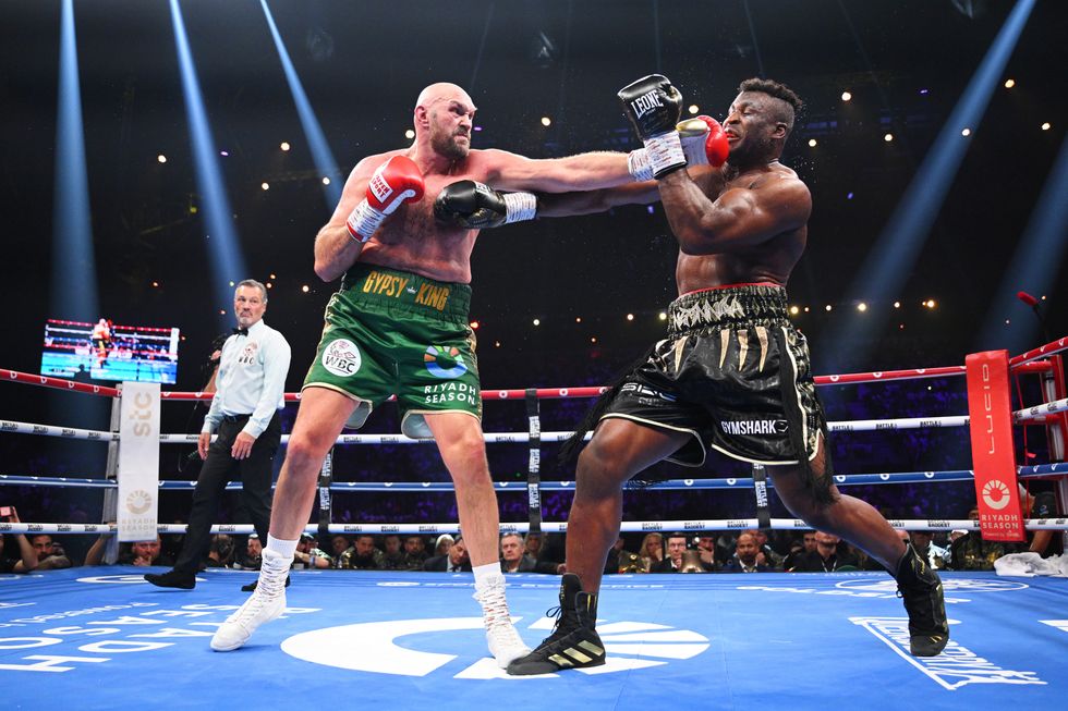 Boxing Tyson Fury Francis Ngannou